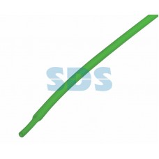 Термоусадочная трубка REXANT 1,5/0,75 мм, зеленая, упаковка 50 шт. по 1 м 20-1503