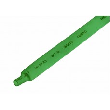Термоусадочная трубка REXANT 8,0/4,0 мм, зеленая, упаковка 50 шт. по 1 м 20-8003