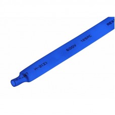 Термоусадочная трубка REXANT 8,0/4,0 мм, синяя, упаковка 50 шт. по 1 м 20-8005