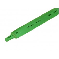 Термоусадочная трубка REXANT 12,0/6,0 мм, зеленая, упаковка 50 шт. по 1 м 21-2003