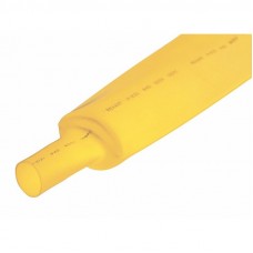 Термоусадочная трубка REXANT 20,0/10,0 мм, желтая, упаковка 10 шт. по 1 м 22-0002