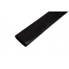 Термоусадочная трубка клеевая REXANT 9,0/3,0 мм, черная, упаковка 10 шт. по 1 м 26-0009