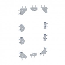 Комплект запасных аксессуаров для соединения каркасов и монтажа боковых и задних панелей EKF AVERES AJC10