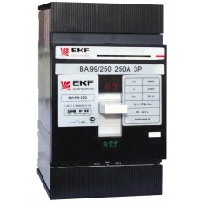 Выключатель автоматический ВА-99C (Compact NS)  250/125А 3P 45кА EKF PROxima mccb99C-250-125