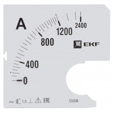 Шкала сменная для A721 1200/5А-1,5 EKF PROxima s-a721-1200