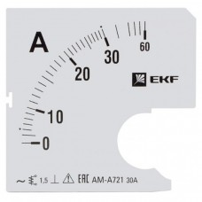 Шкала сменная для A721 30/5А-1,5 EKF PROxima s-a721-30