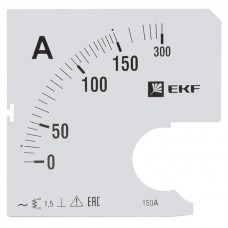 Шкала сменная для A961 150/5А-1,5 EKF PROxima s-a961-150