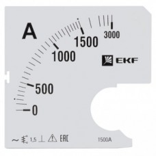 Шкала сменная для A961 1500/5А-1,5 EKF PROxima s-a961-1500