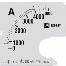 Шкала сменная для A961 200/5А-1,5 EKF PROxima s-a961-200