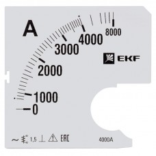 Шкала сменная для A961 4000/5А-1,5 EKF PROxima s-a961-4000