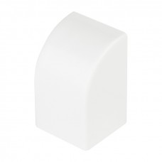 Заглушка (40х25) (4 шт) Plast EKF PROxima Белый ecw-40-25x4