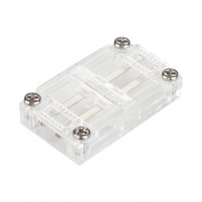 Коннектор прямой для ленты ARL-50000PV (15.5x6mm) прозрачный 027067