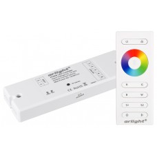 Контроллер SR-2839W White (12-24 В,240-480 Вт,RGBW,ПДУ сенсор)) 021096