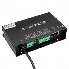 Контроллер HX-SPI-DMX-SL-4P (4096 pix, 220V, TCP/IP, add, ArtNet) 027277