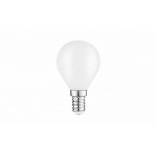 Лампа Gauss Filament Шар 9W 590lm 3000К Е14 milky LED 105201109
