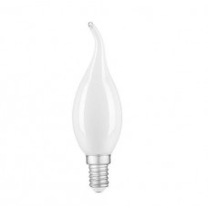 Лампа Gauss Filament Свеча на ветру 9W 610lm 4100К Е14 milky LED 104201209
