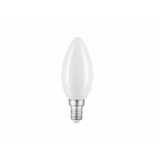 Лампа Gauss Filament Свеча 9W 610lm 4100К Е14 milky LED 103201209