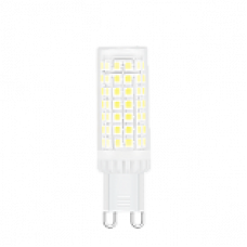Лампа Gauss G9 AC185-265V 5,5W 580lm 6500K керамика диммируемая LED 107309355-D
